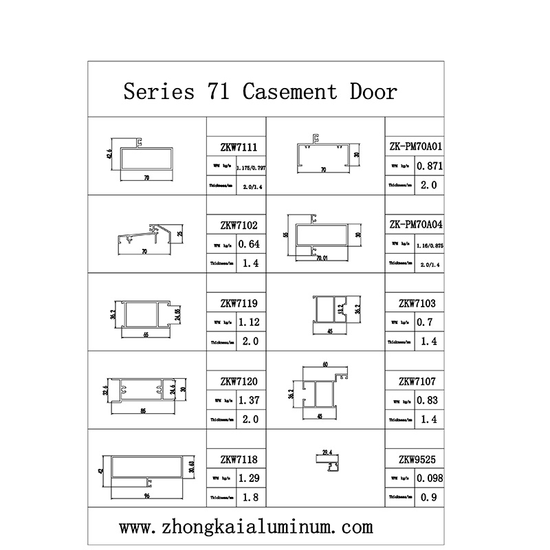 Casement Doors 71