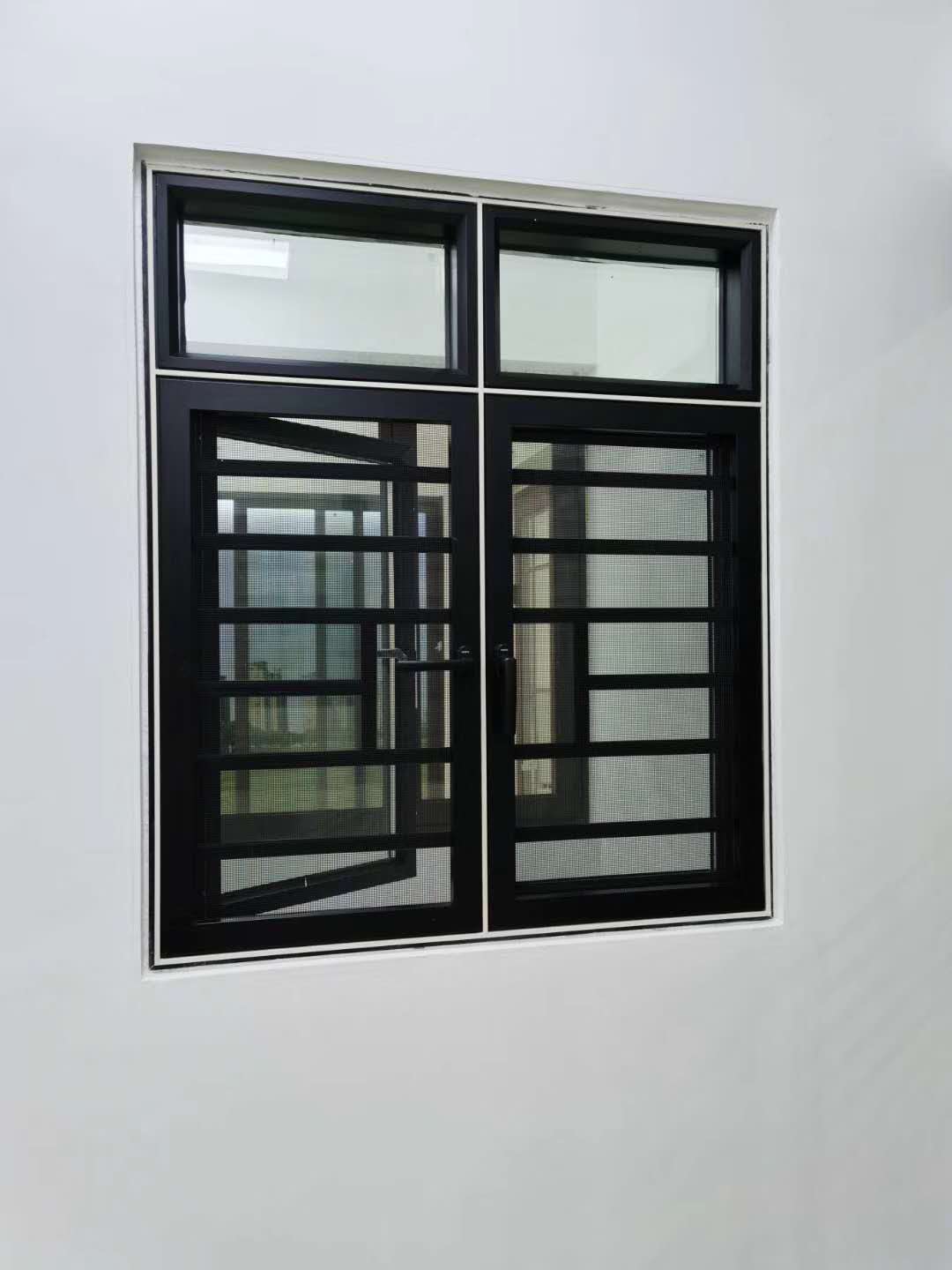 Double-outside open screen series powder coating aluminum alloy casement window